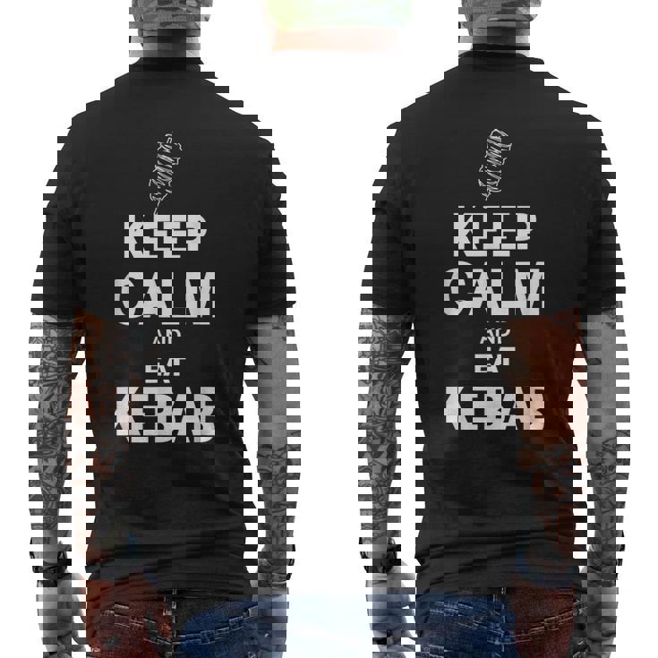 Reste Calme Et Mange Du Döner Kebab T-shirt imprimé au dos