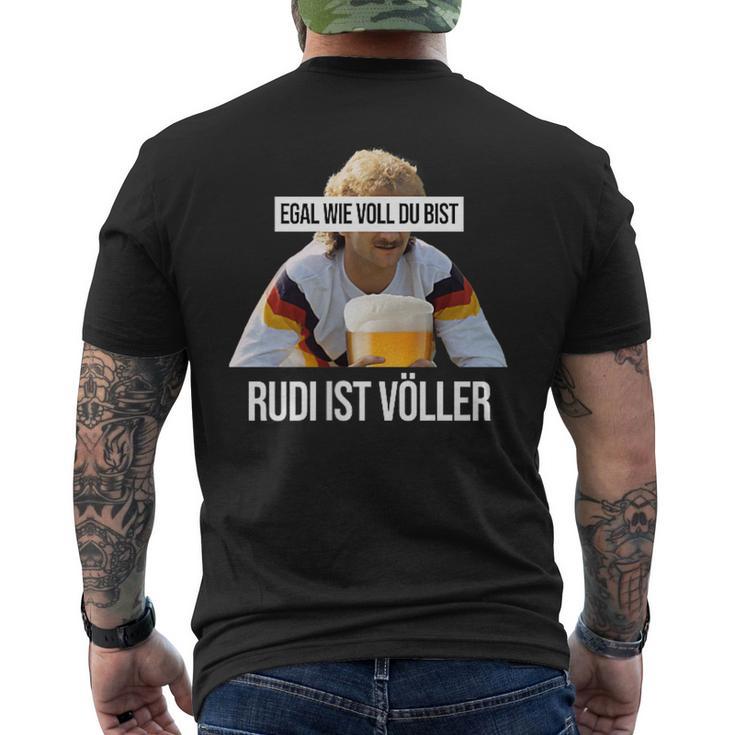 Rudi Istolller Egal Wieoll Du Bist T-Shirt mit Rückendruck