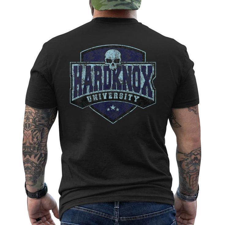 School Of Hard Knocks Hardknox University Lessons Learned Men's T-shirt  Back Print - Monsterry