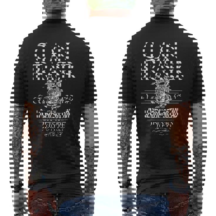 Scozzese Sassenach Lallybroch Scots Outlander T-shirt da uomo con stampa posteriore