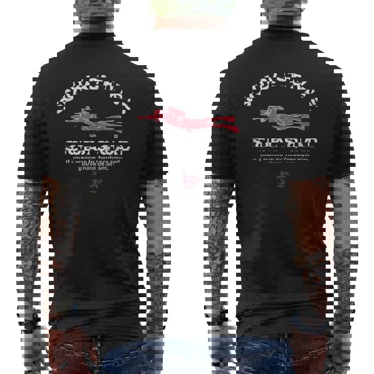 Scuba Steve's Scuba Squad Men's T-shirt Back Print