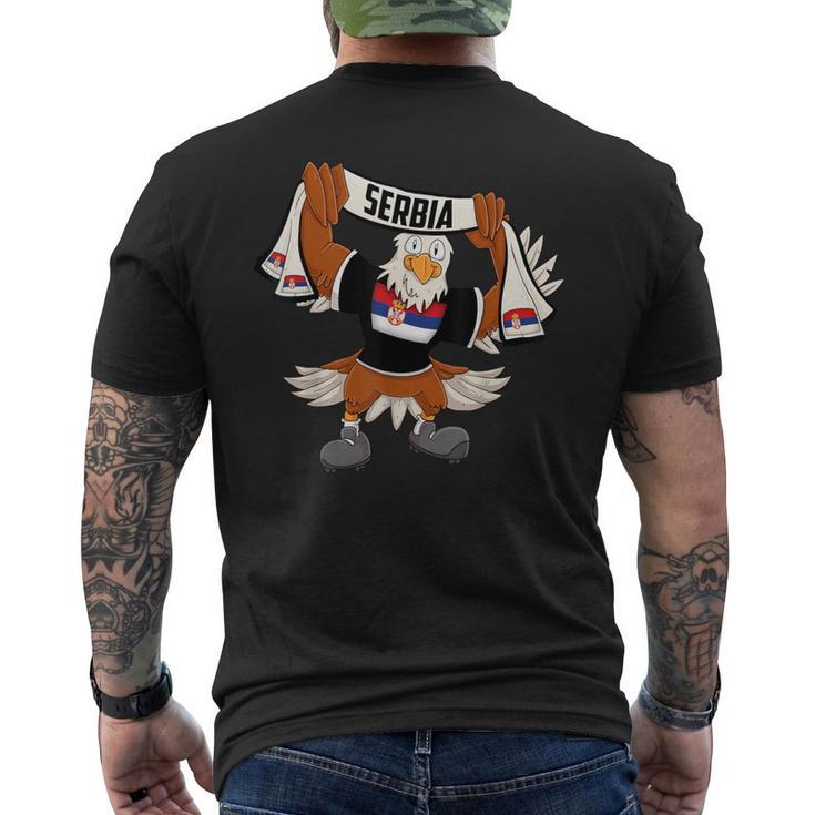 Serbia Eagle T-Shirt mit Rückendruck