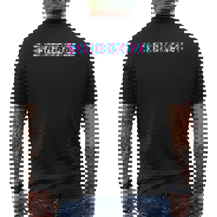 Shoegaze Disfraz De Festival De Arte Con Purpurina Género Musical Camiseta Hombre Estampado Espalda