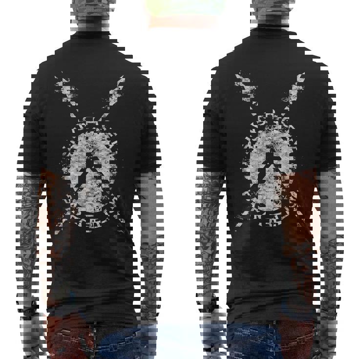 Siis Pacem Para Bellum Sparta Camiseta Hombre Estampado Espalda