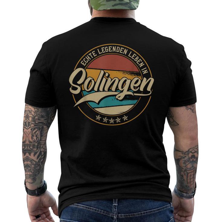 Solingen S T-Shirt mit Rückendruck