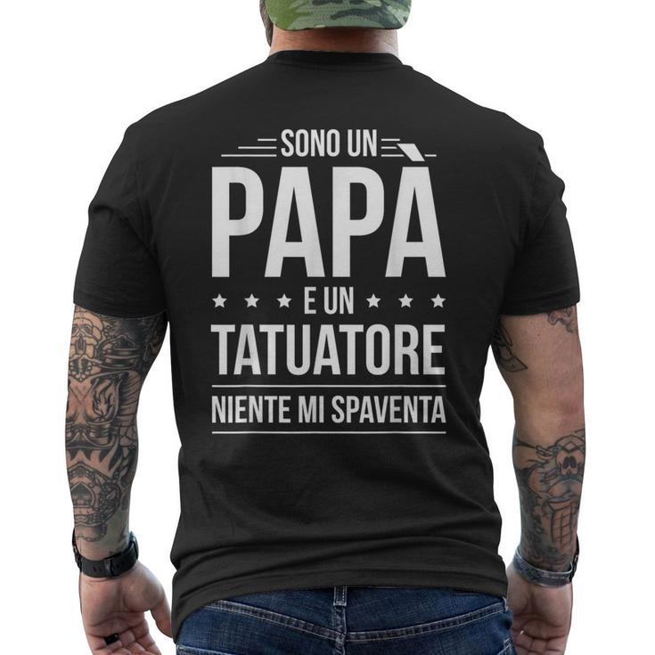 Settantallora T-Shirt J942 Sono Un Papà Tatuato - Maglietta Uomo Originale Divertente