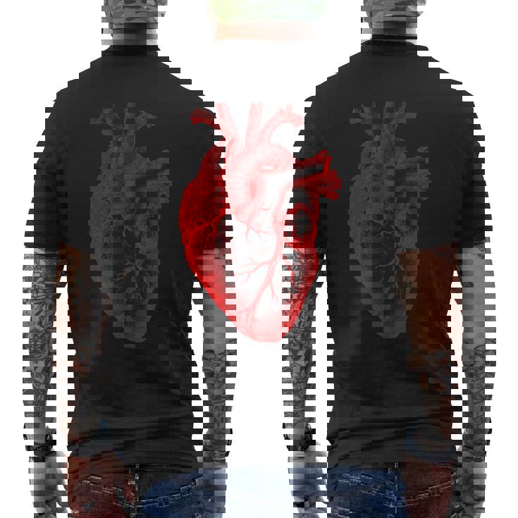 Studenti Di Medicina Anatomia Cuore Umano T-shirt da uomo con stampa posteriore