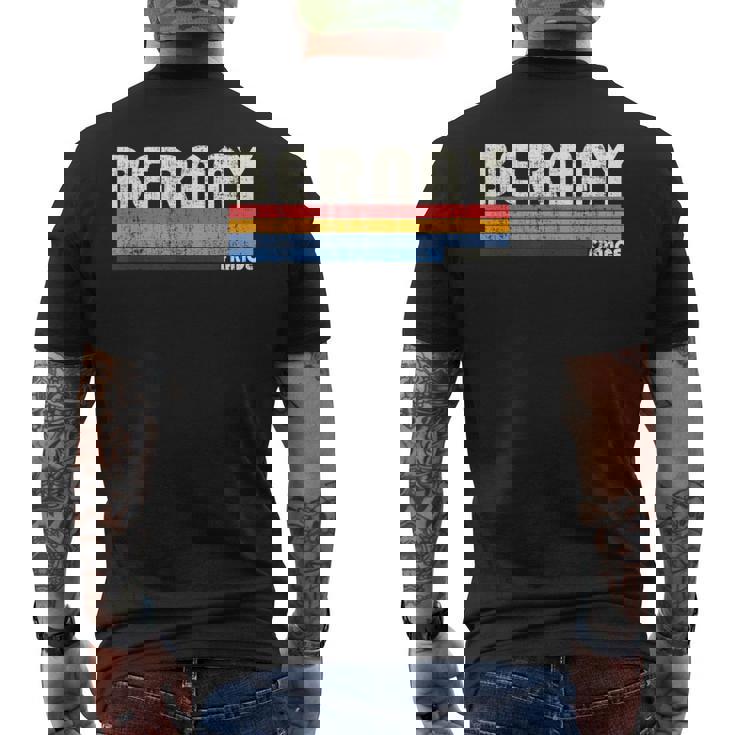 Style Rétro Années 70 80 Bernay France T-shirt imprimé au dos