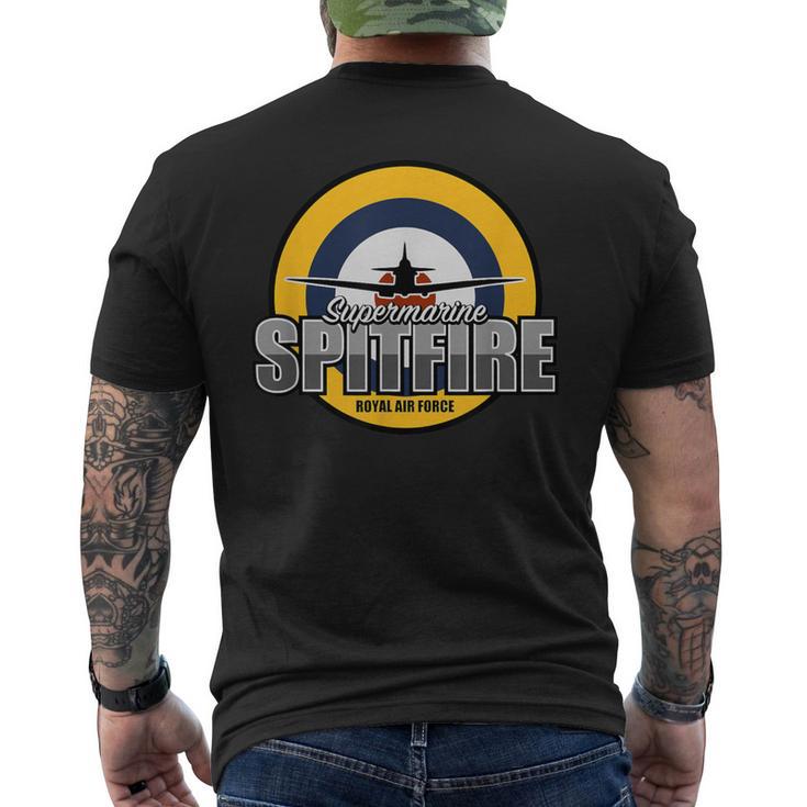 Supermarine Spitfire T-Shirt mit Rückendruck