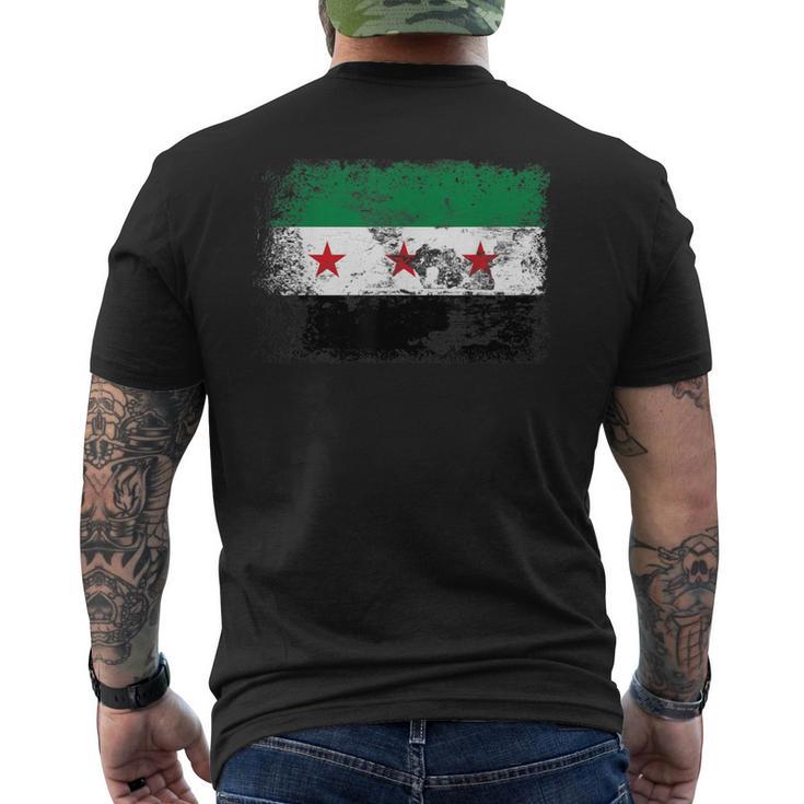 Syria Flag Ich Bin Stolz Auf Mein Land T-Shirt mit Rückendruck