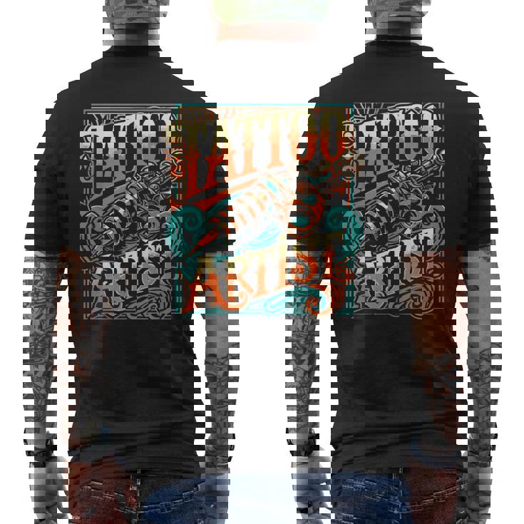 Tatuador Tatuaje Tatuajes Tatuajes Tatuado Camiseta Hombre Estampado Espalda