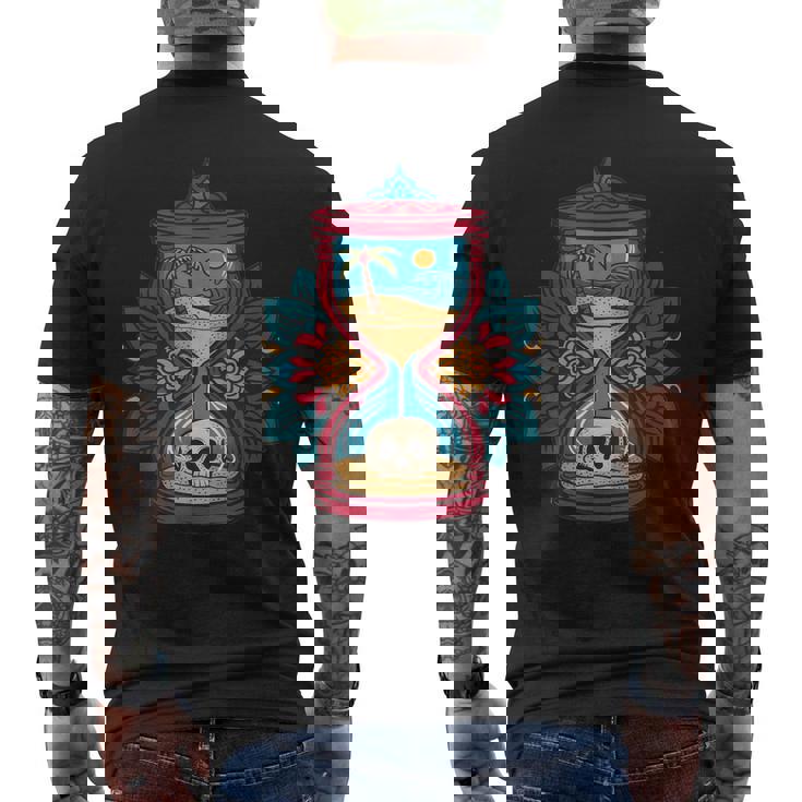 Tatuaje Aguja Color Piel Artista Tatuaje Arte Camiseta Hombre Estampado Espalda