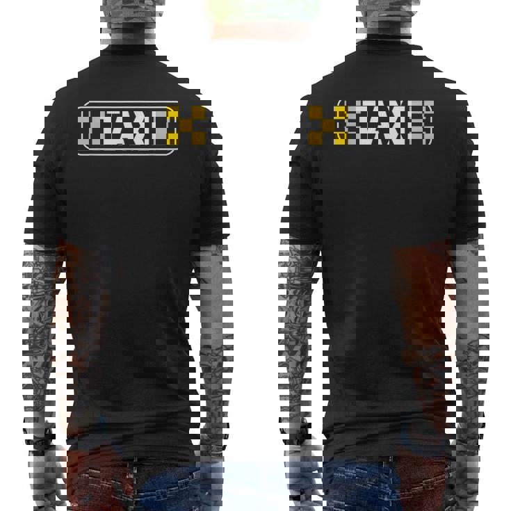 Taxista Divertido Taxi Passengers Camiseta Hombre Estampado Espalda