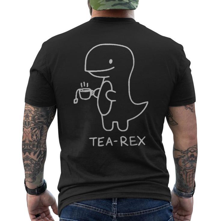 Tea Rex For Tea Drinkers And Dinosaur Lovers T-Shirt mit Rückendruck