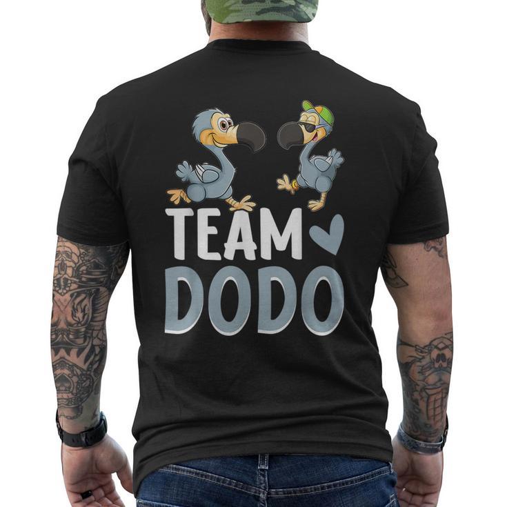 Team Dodo I Dodo Bird T-Shirt mit Rückendruck