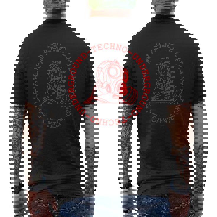Techno Outfit Camiseta Hombre Estampado Espalda