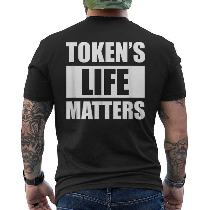 Token's Life Matters T-Shirt mit Rückendruck