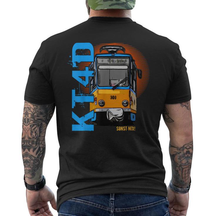 Trambahn Kt4d Trambahn Trambahn Driver Tram T-Shirt mit Rückendruck