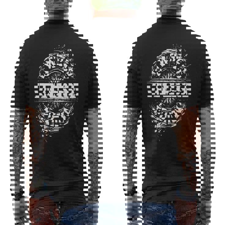 Vanessa Limited Edition Divertente Nome Personalizzato Idea Regalo T-shirt da uomo con stampa posteriore