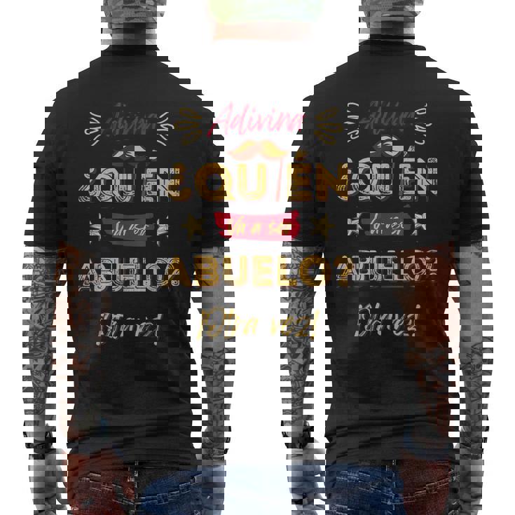 Vas A Ser Abuelo Otraez Sorpresa Anuncio Embarazo Abuelos Camiseta Hombre Estampado Espalda
