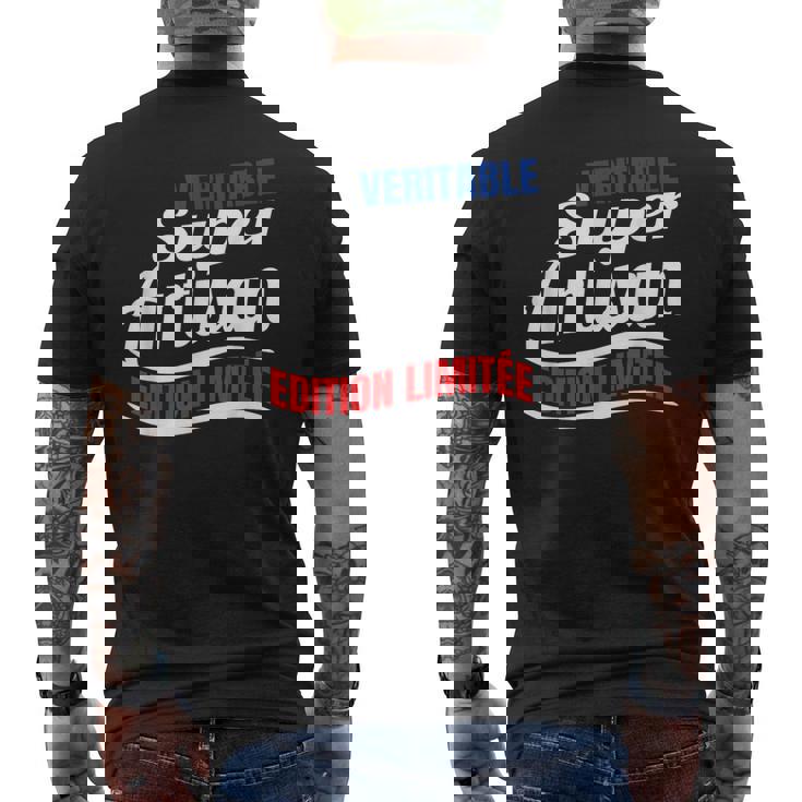 Véritable Super Artisan Homme Humour Artisanat T-shirt imprimé au dos