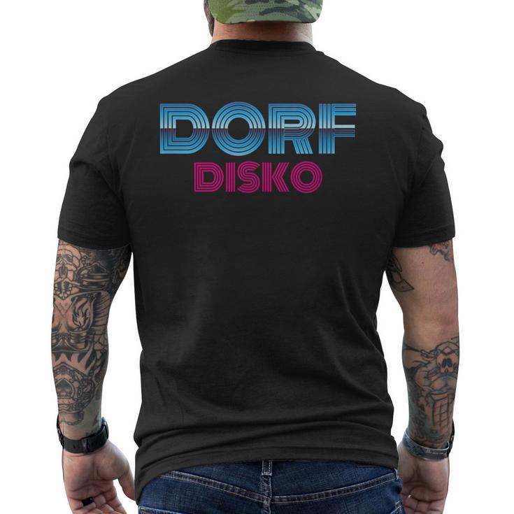 Village Disco T-Shirt mit Rückendruck