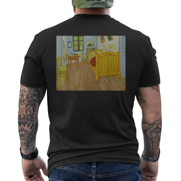 Vincentan Gogh Bedroom In Arles T-Shirt mit Rückendruck