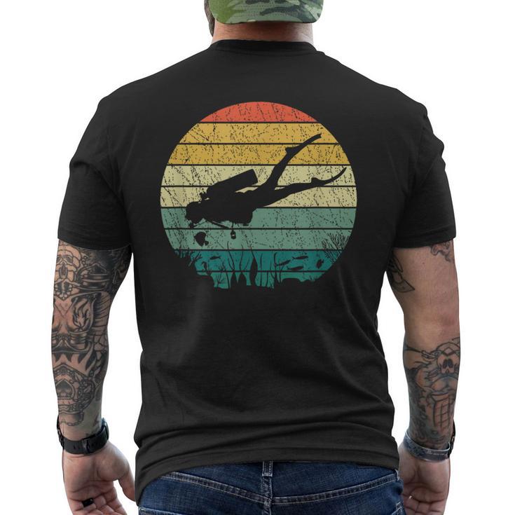 Vintage Diving Ocean Diver T-Shirt mit Rückendruck