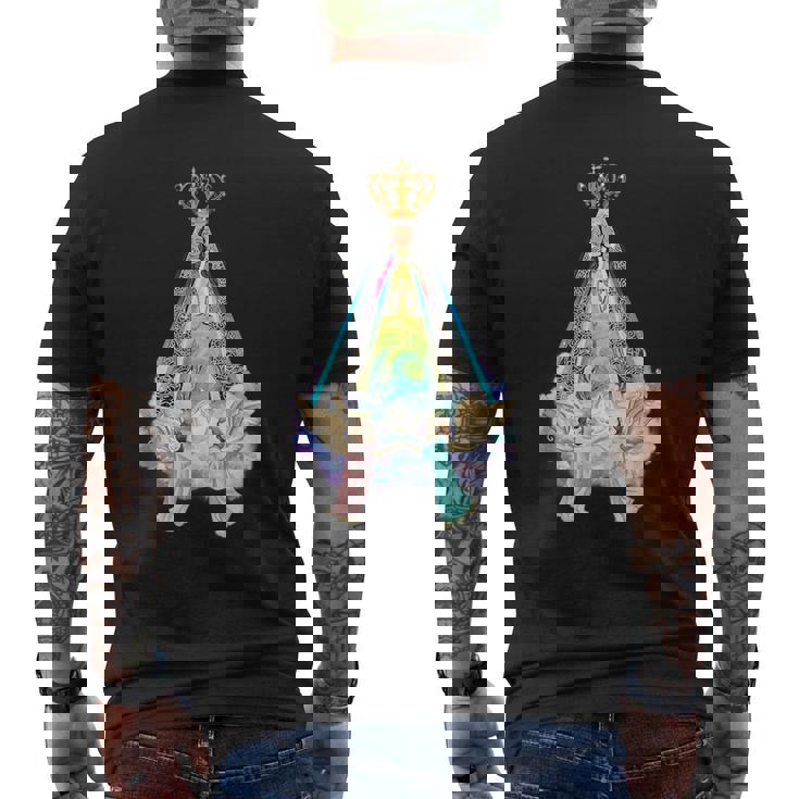 Virgen Delalle Angeles Y Arcangeles Camiseta Hombre Estampado Espalda