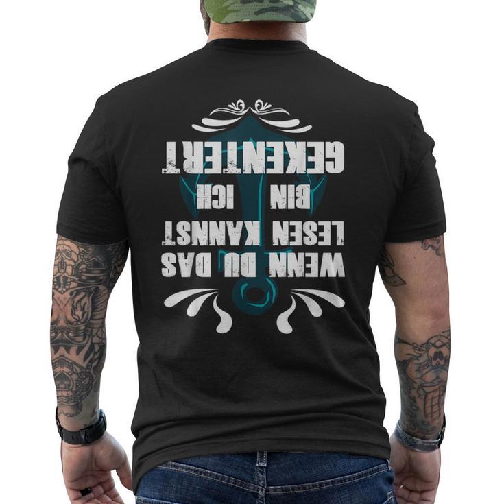 Wenn Du Das Lesen Kann Bin Ich Kentert Wenn Du Das Lesen Kann Bin Ich Kent T-Shirt mit Rückendruck