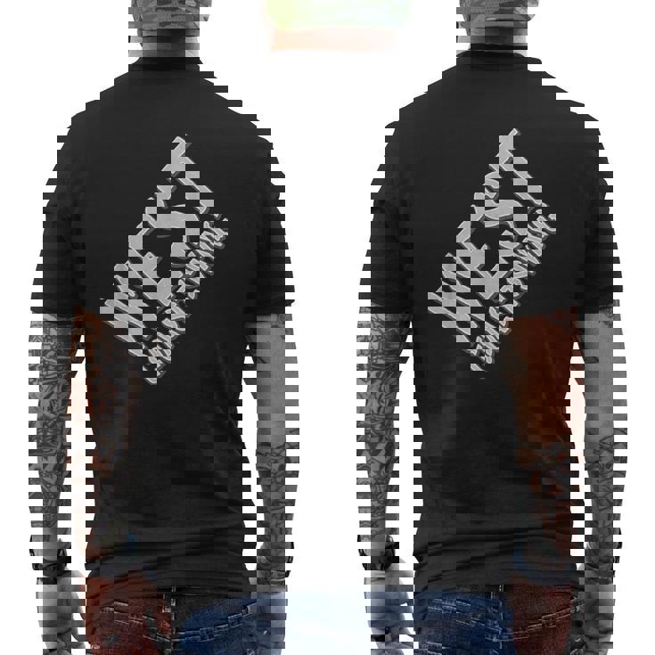 West Coast Swing Festival T-shirt da uomo con stampa posteriore