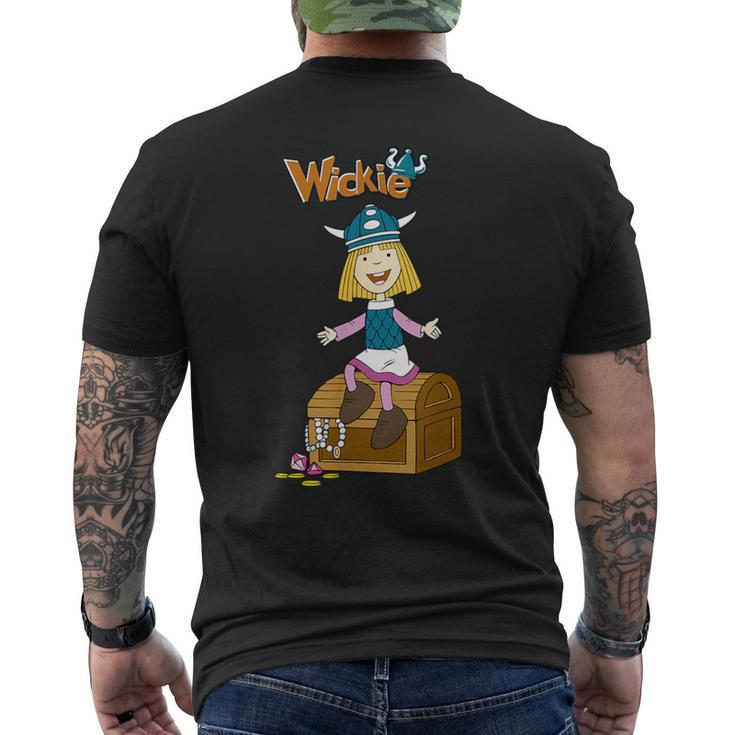 Wickie Und Die Starken Männer Schatzkiste Zeichentrick Serie T-Shirt mit Rückendruck