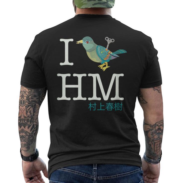 I Wind Up Bird Haruki Murakami T-Shirt mit Rückendruck