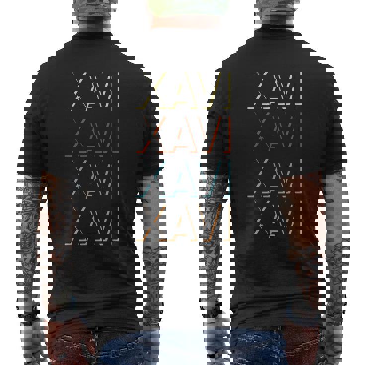 Xavi First Name My Personalized Named Men's T-shirt Back Print
