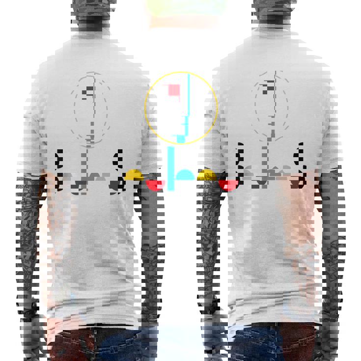 100 Ans De L'école De Bauhaus Logo Du Bauhaus T-shirt imprimé au dos