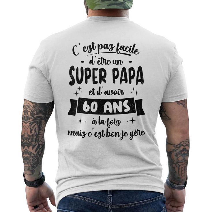 T-Shirt 40 Ans Super Papa - Cadeau Humour Anniversaire Homme Original
