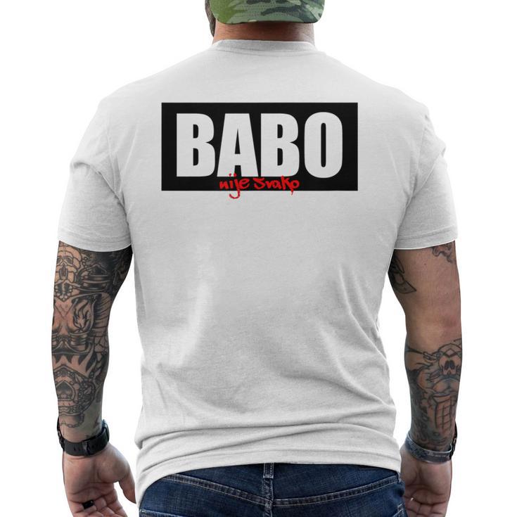 Babo Nije Svako Bosnia T-Shirt mit Rückendruck