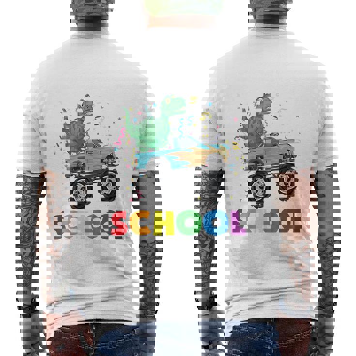 Bambino 1 Giorno Di Scuola Primo Grado T-shirt da uomo con stampa posteriore