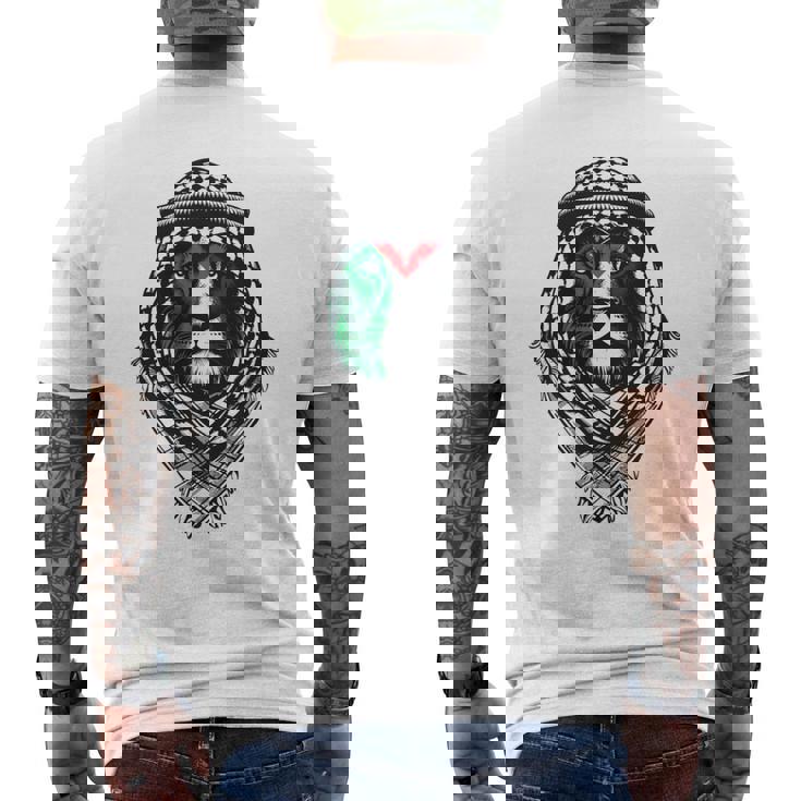Bandera Palestina Palestina Libre De Palestina Palestina Libre De Gaza Manga Larga Camiseta Hombre Estampado Espalda