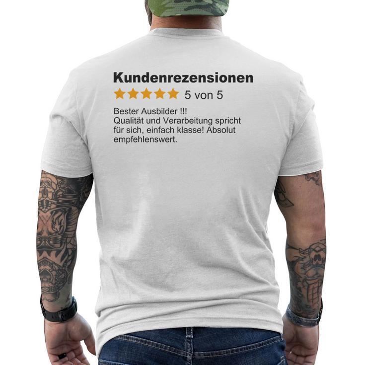 Bester Trainer Best Trainers T-Shirt mit Rückendruck