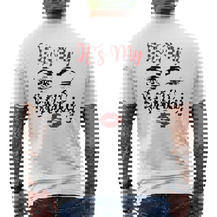 Birthday Girl Birthday Princess Birthday Queen Birthday Men's T-shirt Back Print