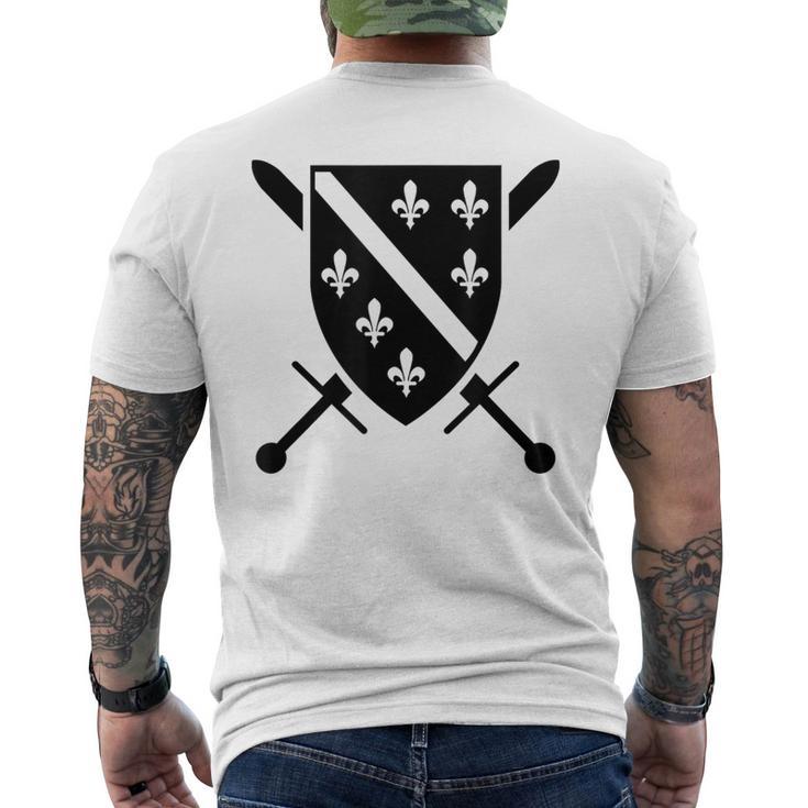 Bosna Army Ljiljan T-Shirt mit Rückendruck