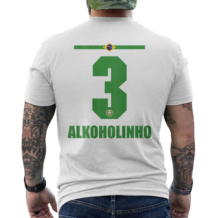 Brazil Sauf Jersey Alcoholinho T-Shirt mit Rückendruck