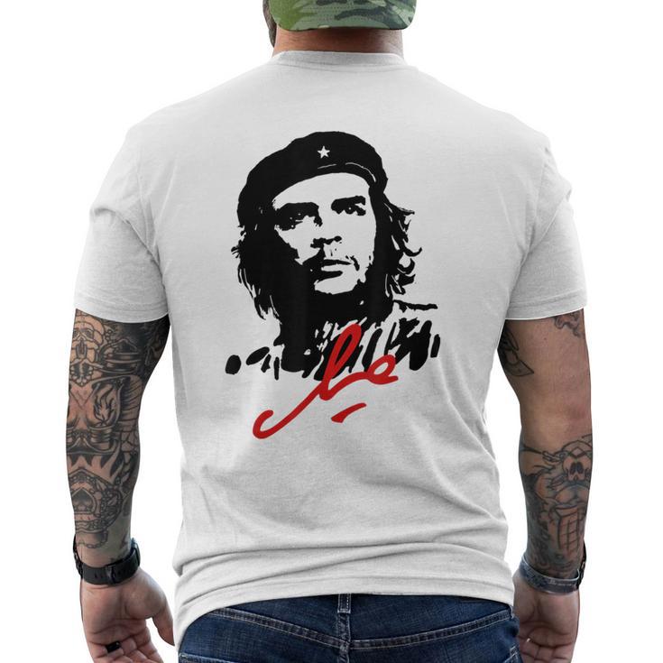 Che Guevara Cuba Rebel Signature Guerilla Icon Revolution T-Shirt mit Rückendruck