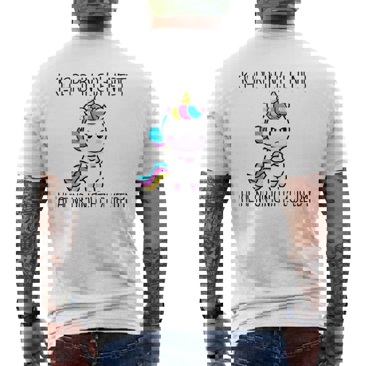 Chiaro Sono Gentile Non Solo Per Ogni Unicorno T-shirt da uomo con stampa posteriore