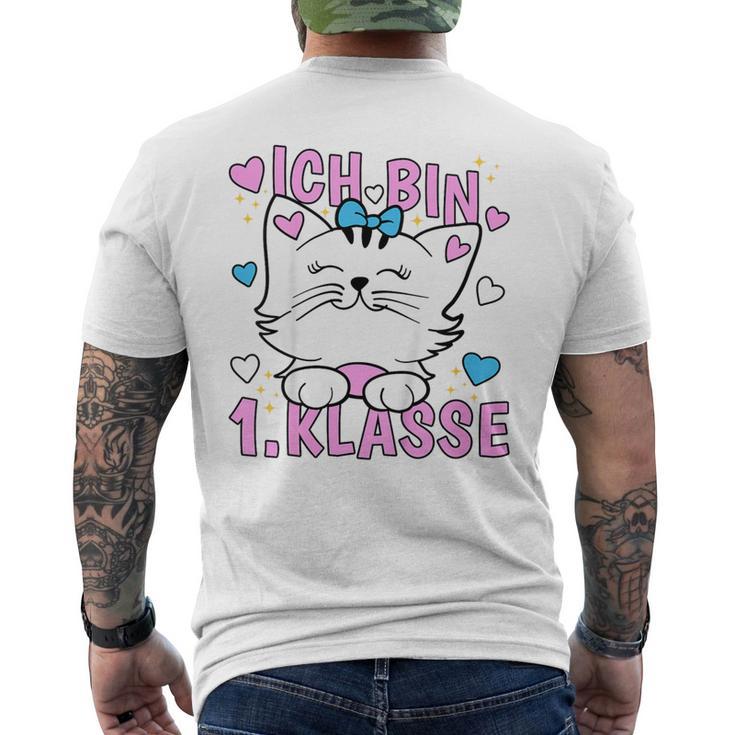 Children's Ich Bin 1 Klasse Schulkind Ich Bin 1 Class T-Shirt mit Rückendruck