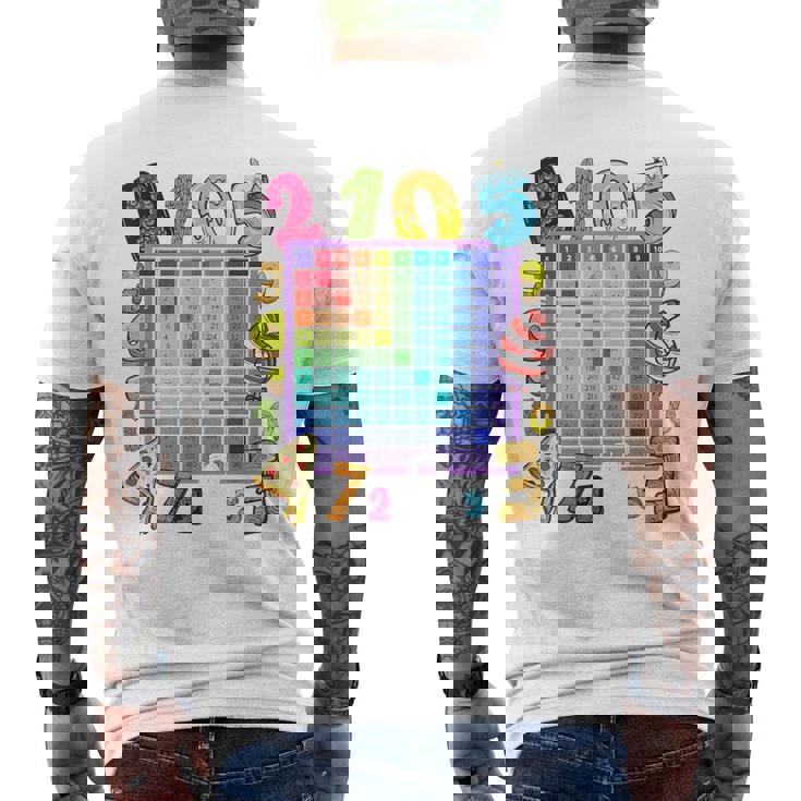 Costume Per La Festa Della Matematica Idea Per Bambini E Numero Matematico T-shirt da uomo con stampa posteriore