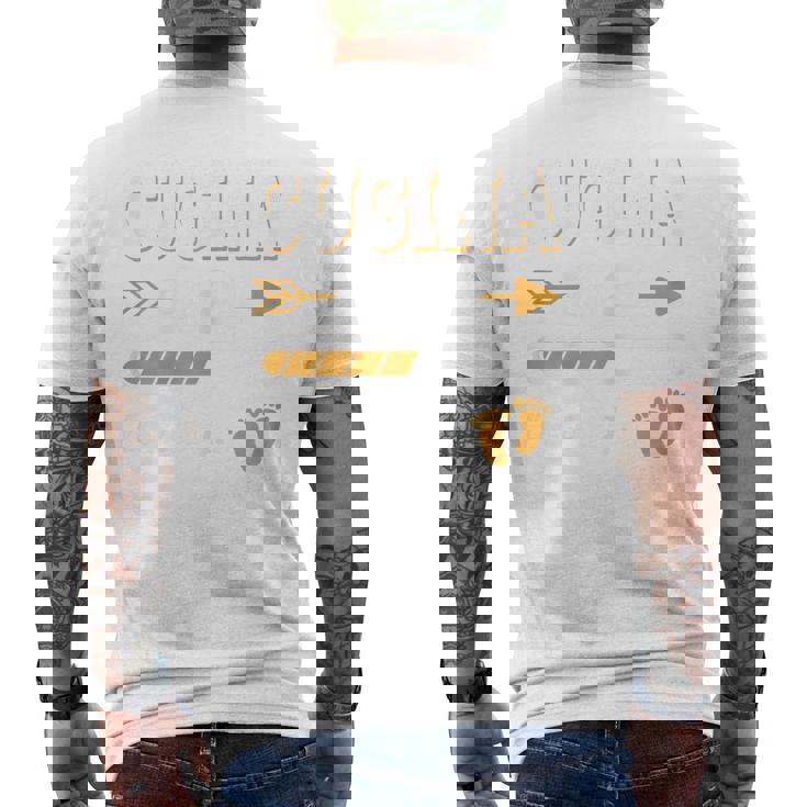 Cugina 2024 Loading Regalo Divertente Futura Cugina Maggiore T-shirt da uomo con stampa posteriore