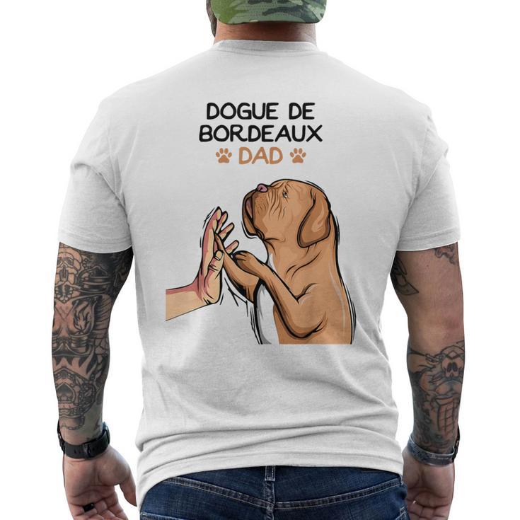 Dogue De Bordeaux Bordeaux Dog Dad T-Shirt mit Rückendruck