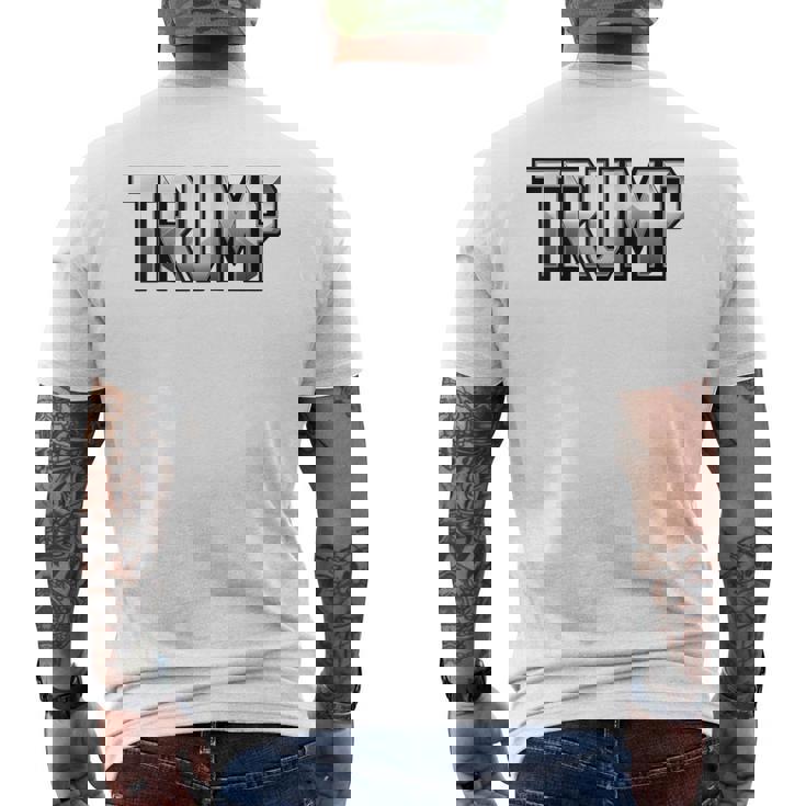 Donald Trump 2024 4 De Julio EeUu Para Partidario De Losotantes De Trump Manga Raglan Camiseta Hombre Estampado Espalda